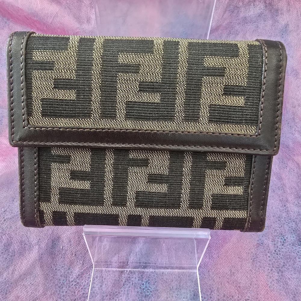 Fendi Zucca Bifold Wallet